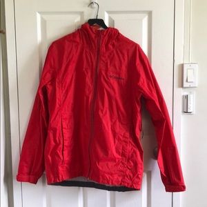 Mens rain jacket